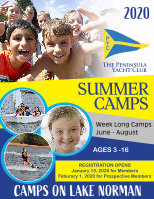 Page 1: The Peninsula Yacht Club SUMMER CAMPS Summer Camp Brochure.… · Activities -> Summer Camps. A PDF version is also available by contacting the Club. Once registration is complete,