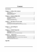 Page 3: Service Manual Aution Max AX-4030