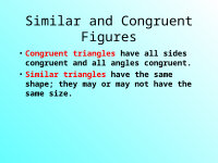 Page 3: Similar Triangles Notes